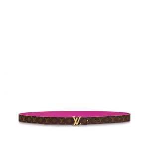 Louis Vuitton M0703X Pink LV Iconic 20mm Reversible Belt