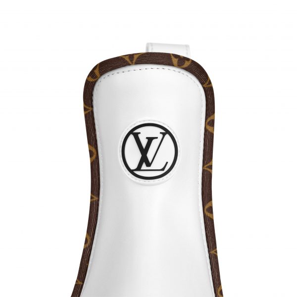 Louis Vuitton LV Ruby Flat Ankle Boot White 1AB0FZ